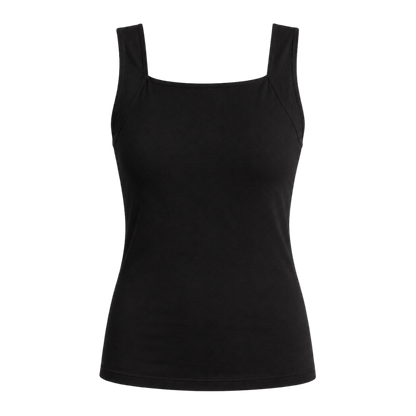 Camiseta de tirantes moldeadora y cómoda con sujetador integrado