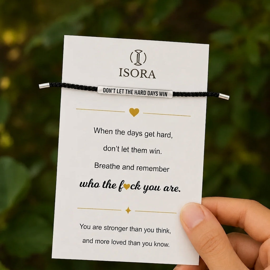 Bracelet « Ne baisse pas les bras »