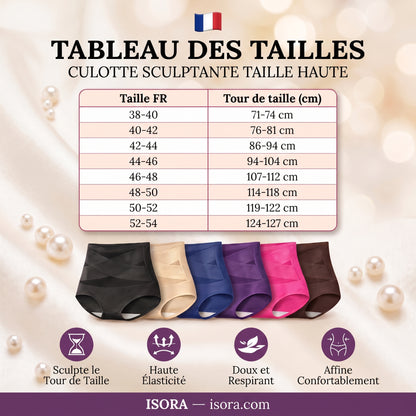 Culotte Gainante CrossBand™ — Taille Haute Sans Couture Ventre Plat