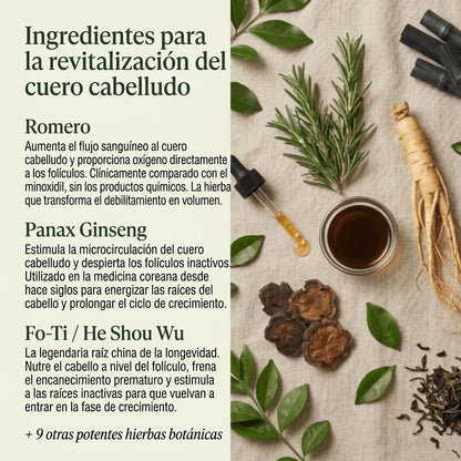 Ritual coreano calmante para el cuero cabelludo