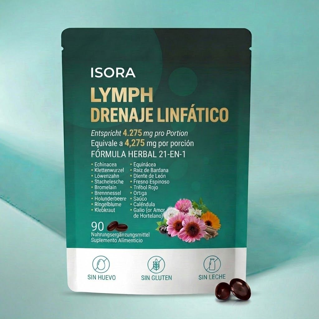 Cápsulas blandas de drenaje linfático