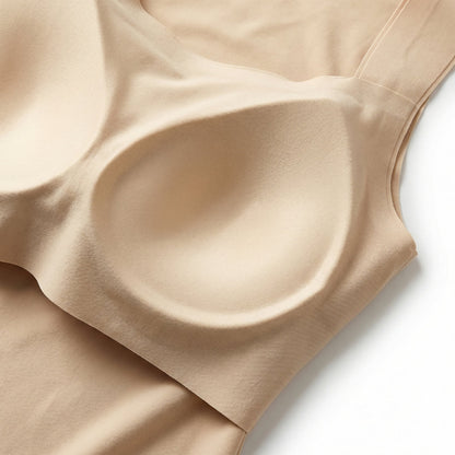 Camiseta de tirantes moldeadora y cómoda con sujetador integrado