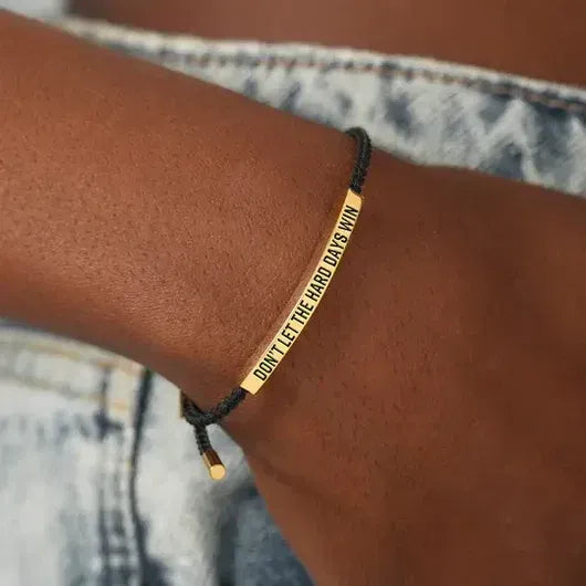 Bracelet « Ne baisse pas les bras »