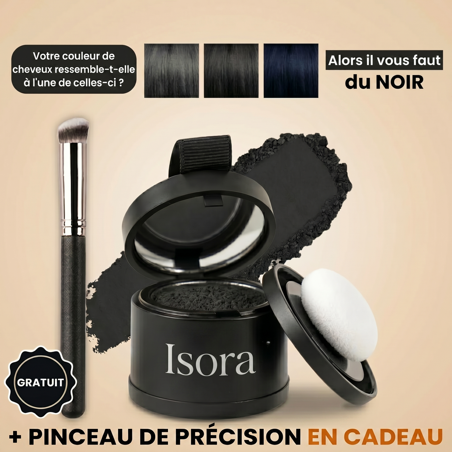 Isora Poudre Retouche Racines